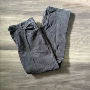 Jones New York Women’s Dark Gray Corduroy Pants